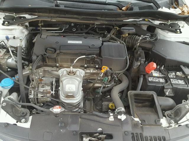 1HGCR2F06GA053085 - 2016 HONDA ACCORD EX WHITE photo 7