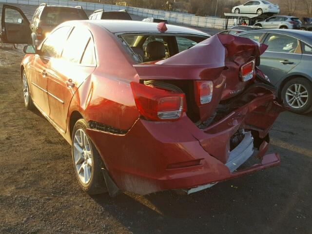 1G11C5SL2EF112120 - 2014 CHEVROLET MALIBU 1LT RED photo 3