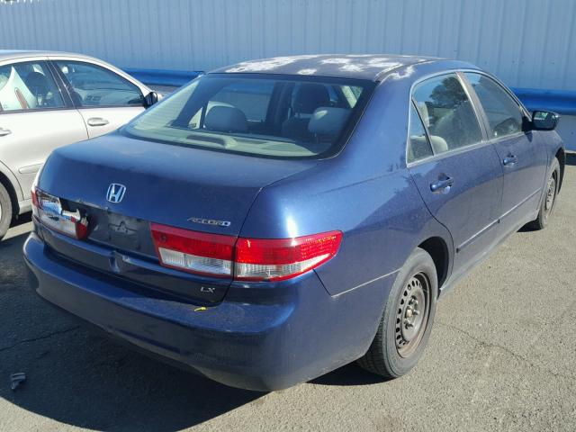 JHMCM56353C032685 - 2003 HONDA ACCORD LX BLUE photo 4