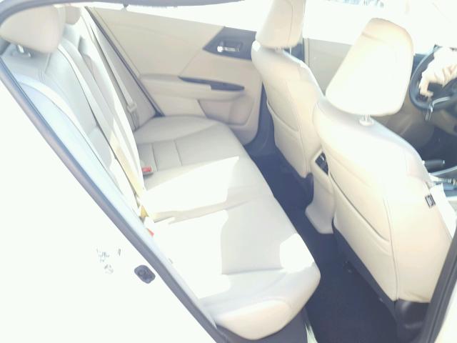 1HGCR3F83FA009345 - 2015 HONDA ACCORD EXL WHITE photo 6