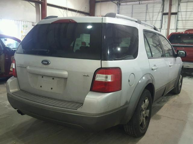 1FMZK02125GA42378 - 2005 FORD FREESTYLE SILVER photo 4