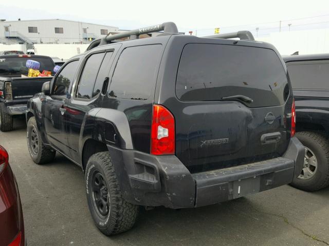 5N1AN08U28C522843 - 2008 NISSAN XTERRA OFF BLACK photo 3