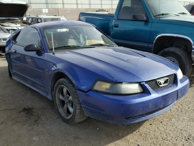 1FAFP40604F226680 - 2004 FORD MUSTANG BLUE photo 1