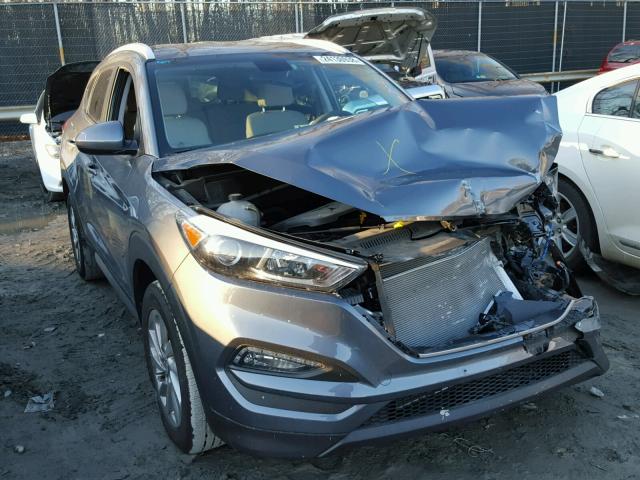 KM8J3CA46HU293496 - 2017 HYUNDAI TUCSON LIM GRAY photo 1