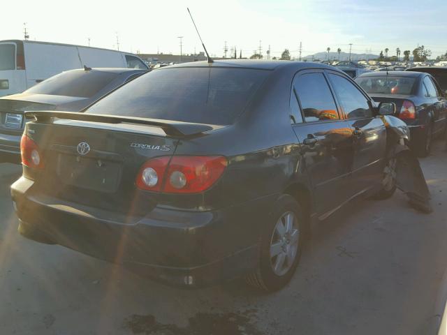 1NXBR32EX6Z640688 - 2006 TOYOTA COROLLA CE BLACK photo 4