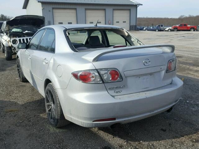 1YVFP80C665M45766 - 2006 MAZDA 6 I SILVER photo 3