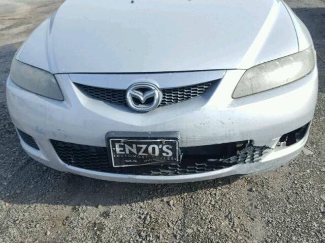 1YVFP80C665M45766 - 2006 MAZDA 6 I Gümüş fotoğraf 9