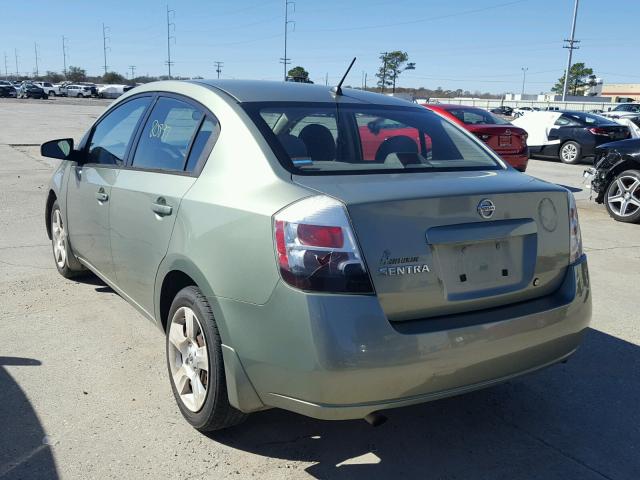 3N1AB61E38L753485 - 2008 NISSAN SENTRA 2.0 GREEN photo 3