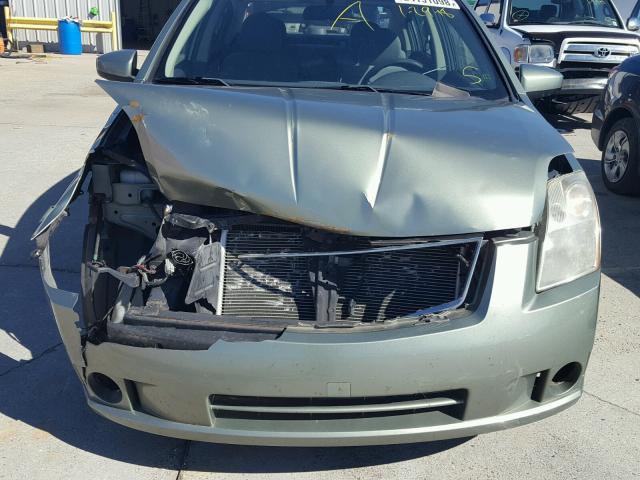 3N1AB61E38L753485 - 2008 NISSAN SENTRA 2.0 GREEN photo 7