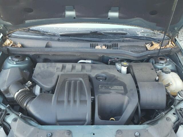 1G1AB1F50A7199365 - 2010 CHEVROLET COBALT LS GREEN photo 7