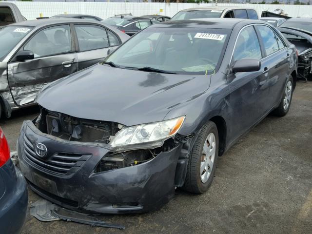 4T1BE46K97U192110 - 2007 TOYOTA CAMRY NEW CHARCOAL photo 2