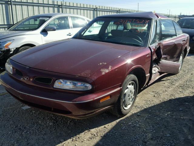 1G3HN52K1X4832868 - 1999 OLDSMOBILE 88 BASE MAROON photo 2