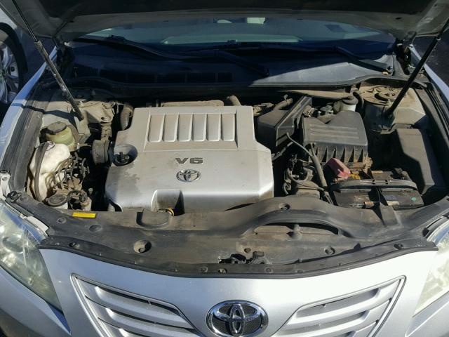 4T1BK46K57U006930 - 2007 TOYOTA CAMRY NEW SILVER photo 7