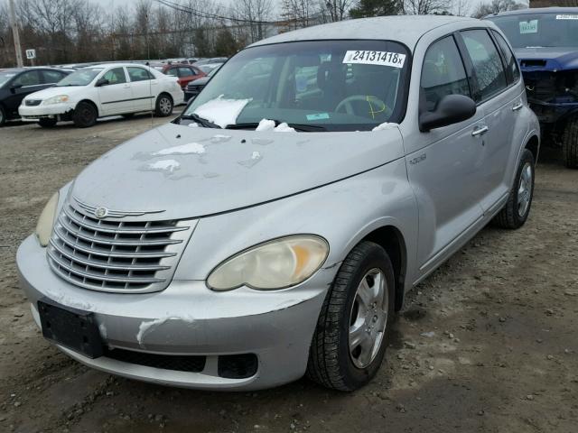 3A4FY48B66T238487 - 2006 CHRYSLER PT CRUISER SILVER photo 2