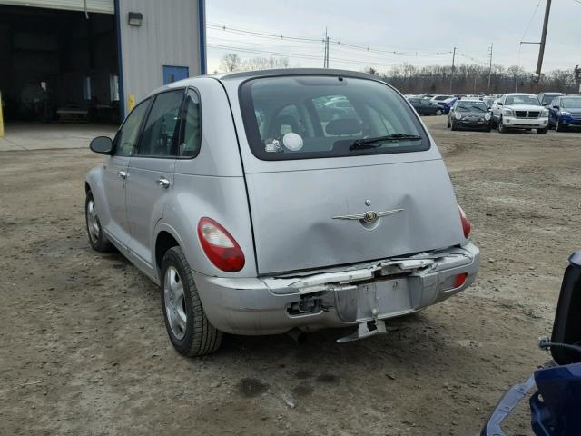 3A4FY48B66T238487 - 2006 CHRYSLER PT CRUISER SILVER photo 3