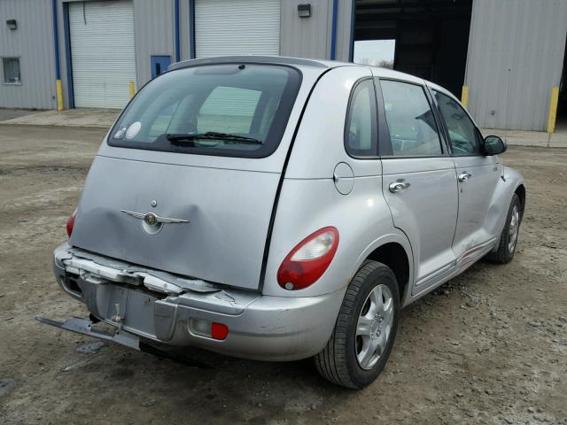 3A4FY48B66T238487 - 2006 CHRYSLER PT CRUISER SILVER photo 4