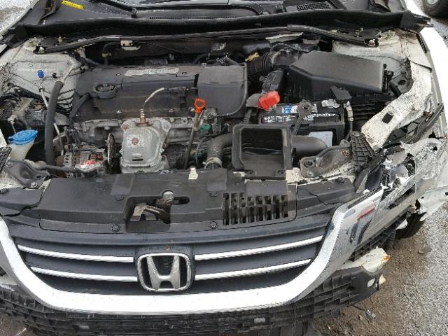 1HGCR2F88EA085930 - 2014 HONDA ACCORD EXL WHITE photo 7