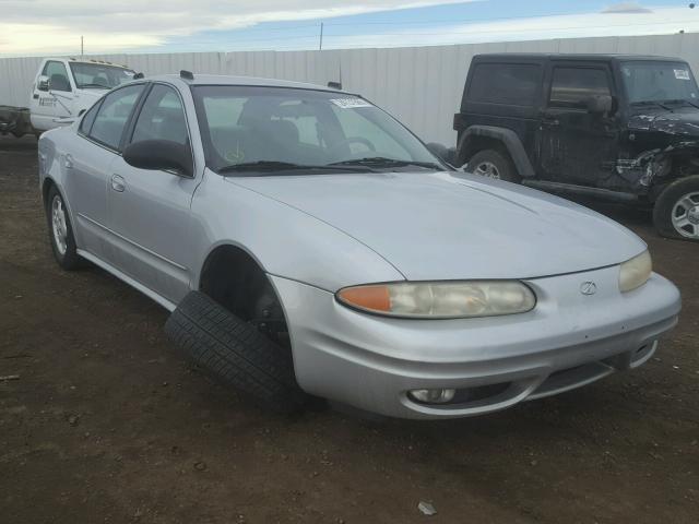 1G3NL52E24C121944 - 2004 OLDSMOBILE ALERO GL GRAY photo 1