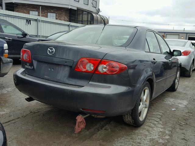 1YVHP80C955M74427 - 2005 MAZDA 6 I GRAY photo 4