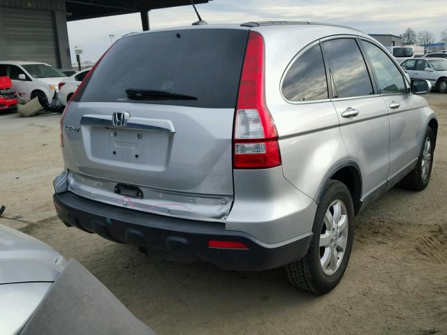 JHLRE48779C015644 - 2009 HONDA CR-V EXL GRAY photo 4