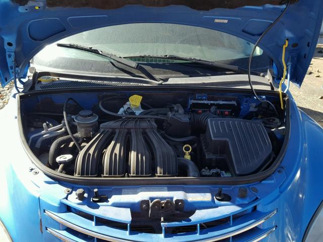 3A8FY48B38T127574 - 2008 CHRYSLER PT CRUISER BLUE photo 7