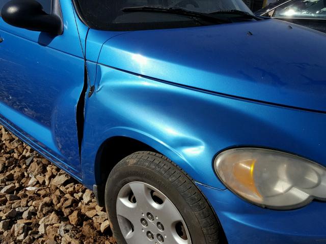 3A8FY48B38T127574 - 2008 CHRYSLER PT CRUISER BLUE photo 9