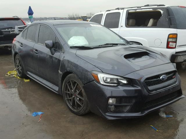 JF1VA2U68F9825985 - 2015 SUBARU WRX STI BLUE photo 1