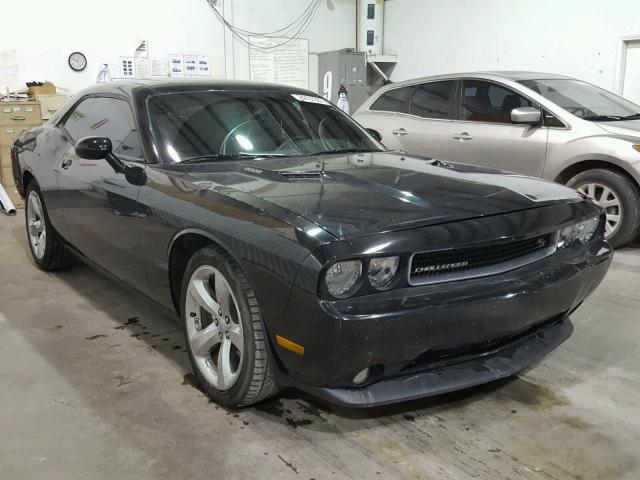 2C3CDYBT3DH686015 - 2013 DODGE CHALLENGER BLACK photo 1