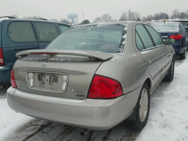 3N1CB51DX5L474492 - 2005 NISSAN SENTRA 1.8 BEIGE photo 4