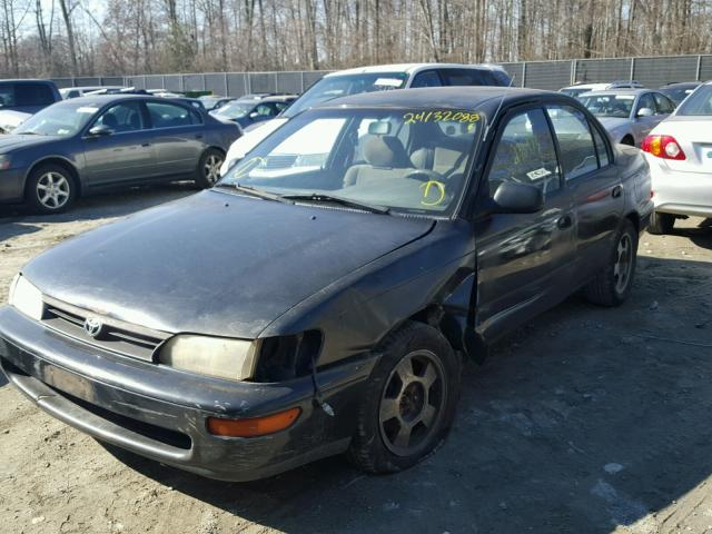 2T1AE09B5SC132965 - 1995 TOYOTA COROLLA LE BLACK photo 2