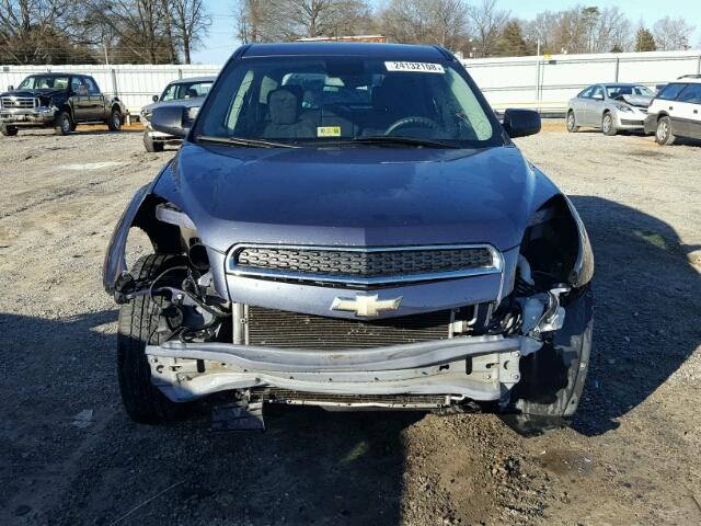 2GNFLCEK9D6422124 - 2013 CHEVROLET EQUINOX LS BLUE photo 9