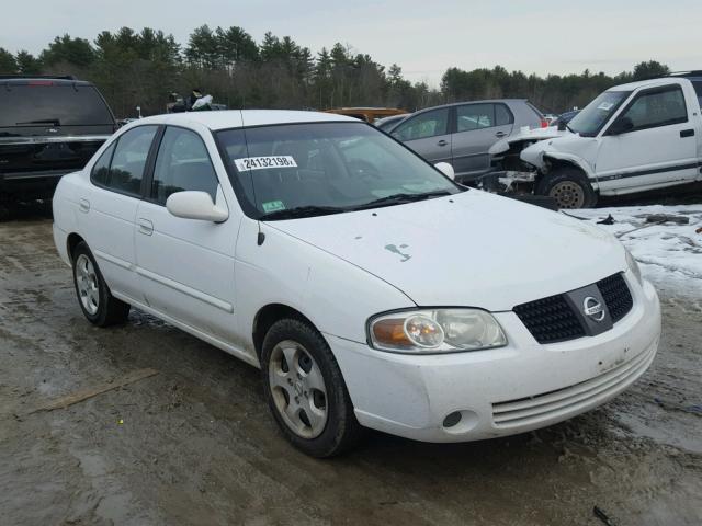 3N1CB51D94L470982 - 2004 NISSAN SENTRA 1.8 WHITE photo 1