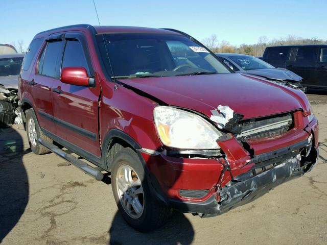 SHSRD78894U239187 - 2004 HONDA CR-V EX MAROON photo 1