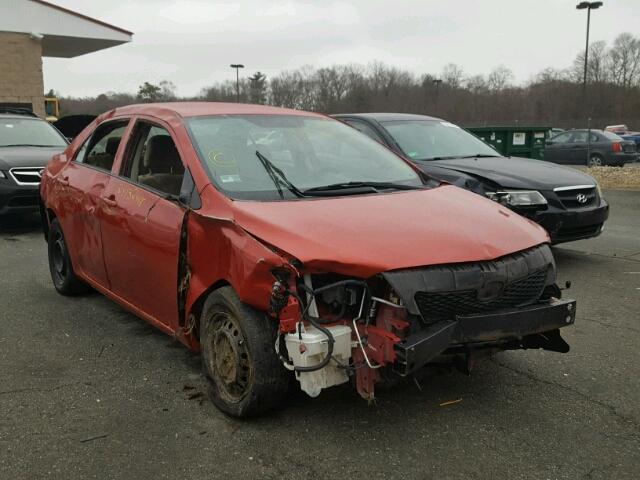 JTDBL40E09J022025 - 2009 TOYOTA COROLLA BA RED photo 1