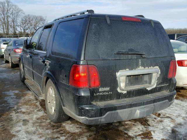 5LMFU28R23LJ20519 - 2003 LINCOLN NAVIGATOR BLACK photo 3