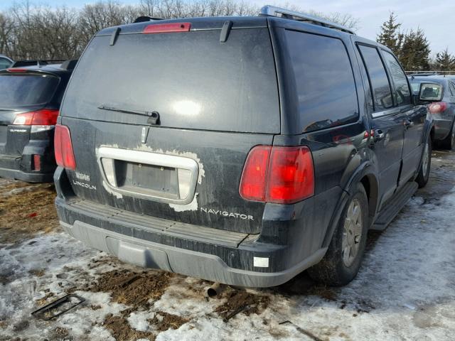 5LMFU28R23LJ20519 - 2003 LINCOLN NAVIGATOR BLACK photo 4