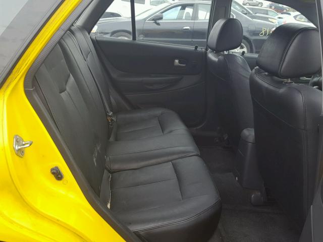 JM1BJ246831172002 - 2003 MAZDA PROTEGE PR YELLOW photo 6