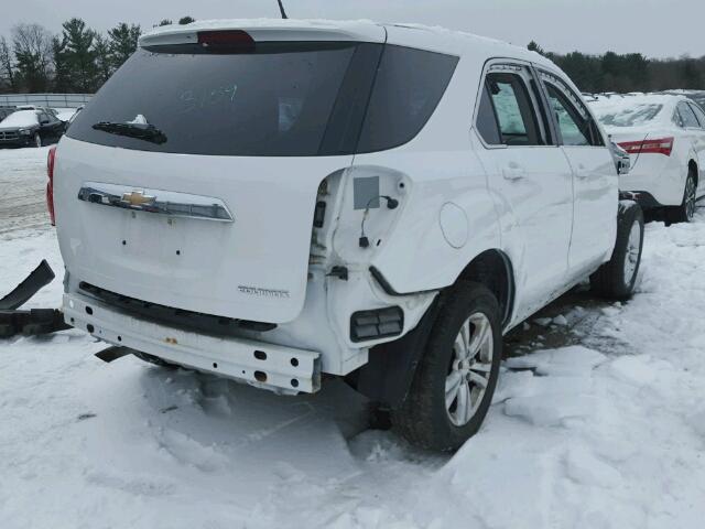 2GNALBEK7D1150934 - 2013 CHEVROLET EQUINOX LS WHITE photo 4