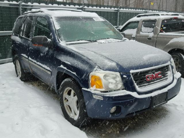 1GKDT13S422136476 - 2002 GMC ENVOY BLUE photo 1