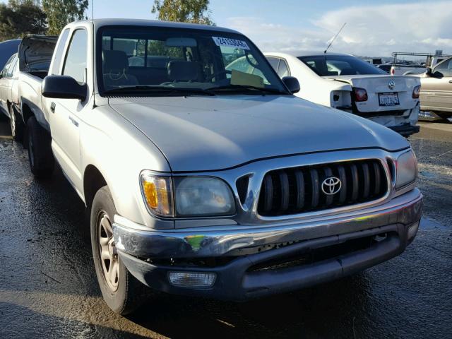 5TEVL52N04Z312621 - 2004 TOYOTA TACOMA XTR SILVER photo 1