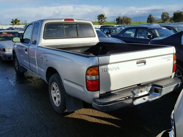 5TEVL52N04Z312621 - 2004 TOYOTA TACOMA XTR SILVER photo 3