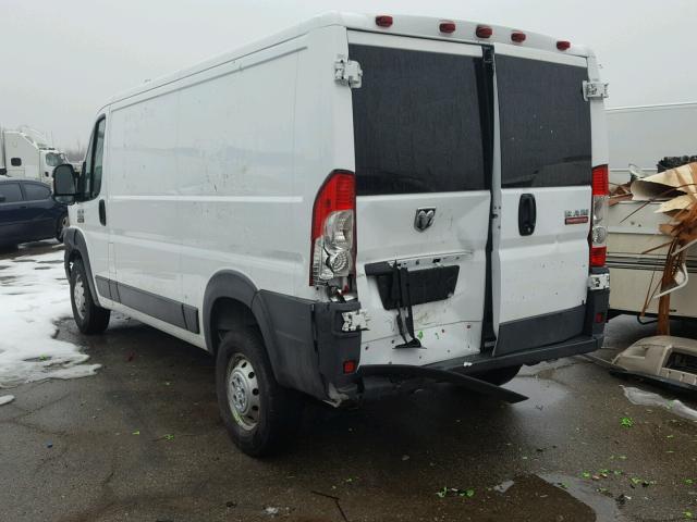 3C6TRVAG8GE114218 - 2016 RAM PROMASTER 白色 照片 3