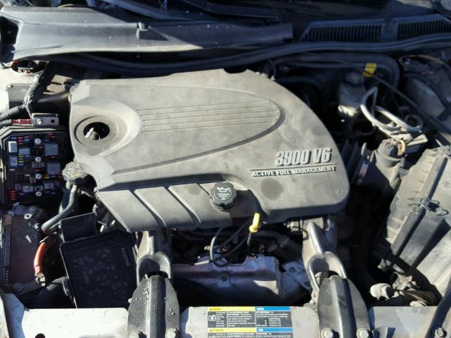 2G1WC583989191439 - 2008 CHEVROLET IMPALA LT SILVER photo 7