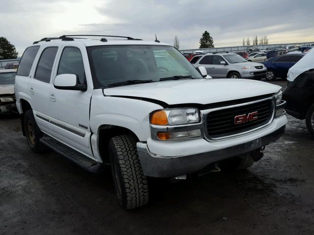 1GKEK13T75J154108 - 2005 GMC YUKON WHITE photo 1