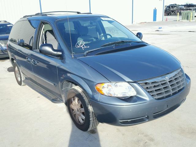 2A4GP54L36R813028 - 2006 CHRYSLER TOWN & COU BLUE photo 1