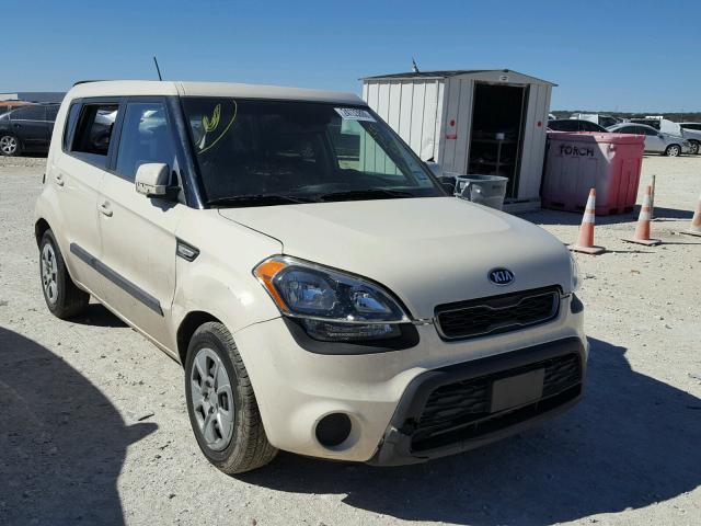 KNDJT2A54D7550686 - 2013 KIA SOUL CREAM photo 1