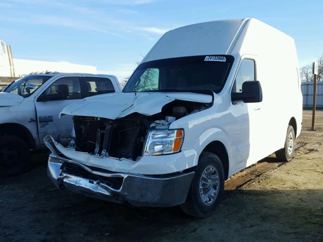 1N6BF0LY8EN102839 - 2014 NISSAN NV 2500 WHITE photo 2