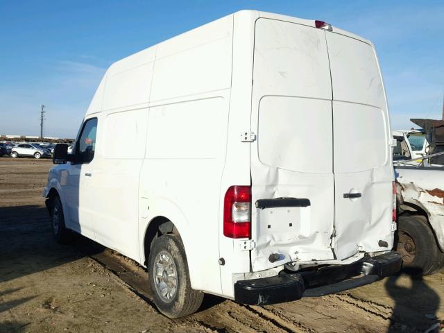 1N6BF0LY8EN102839 - 2014 NISSAN NV 2500 WHITE photo 3