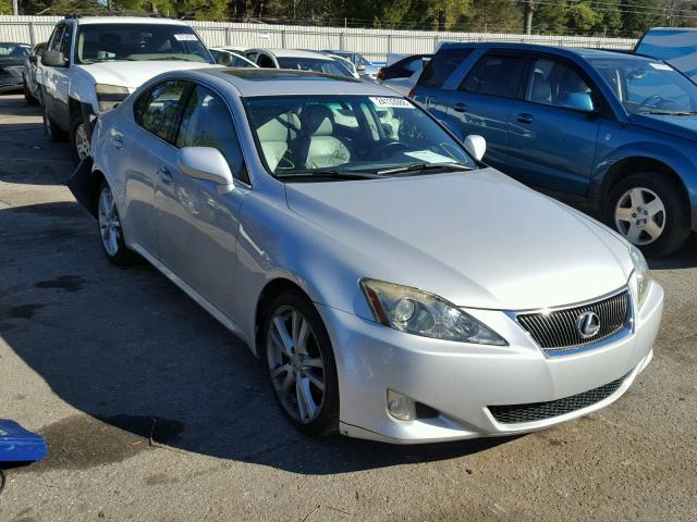 JTHBK262965024556 - 2006 LEXUS IS 250 SILVER photo 1