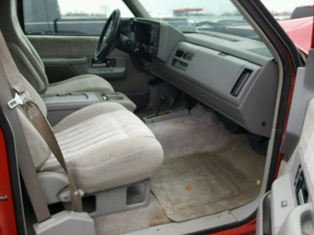 1GKFK16K9RJ763780 - 1994 GMC SUBURBAN K RED photo 5